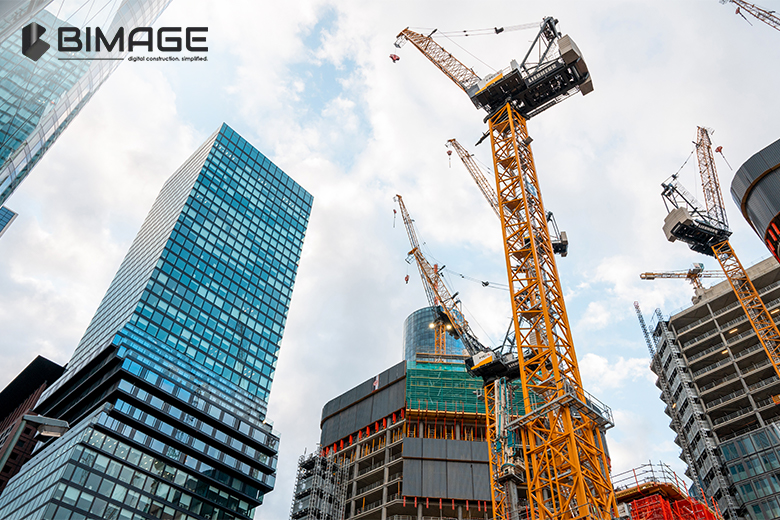 Image of real estate constructions