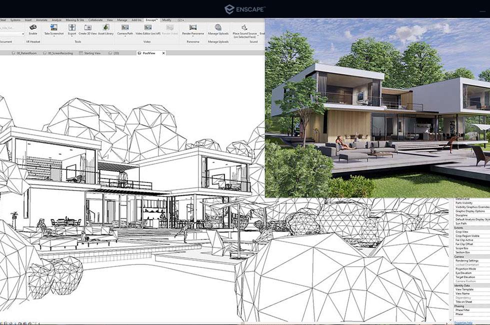 Revit Enscape work