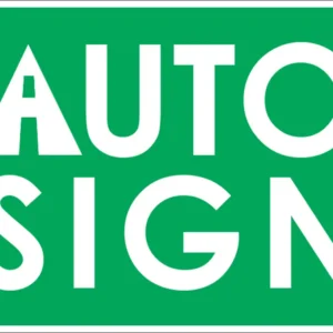 AutoSign Road App Desktop license 1 user/ year (Checking module)
