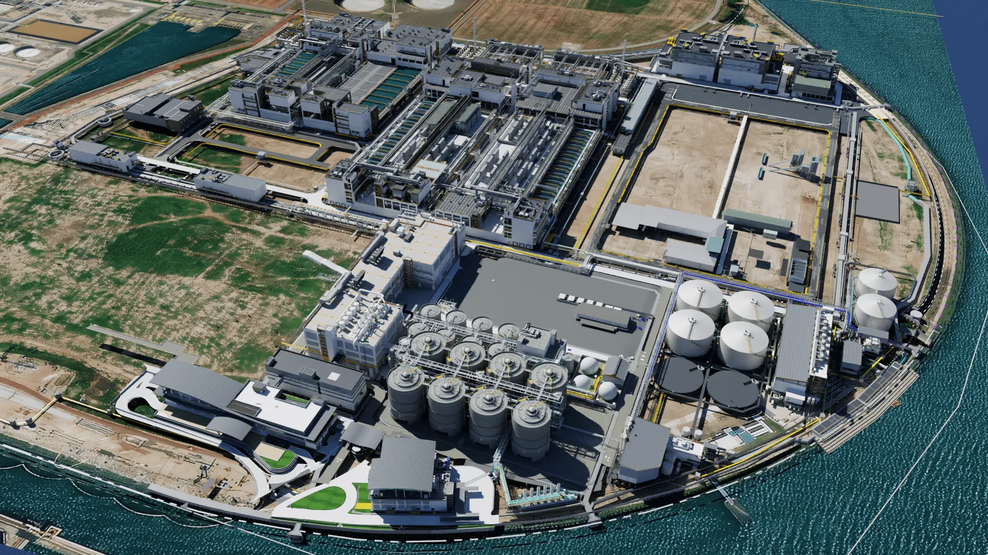 Tuas Water Reclamation Plant